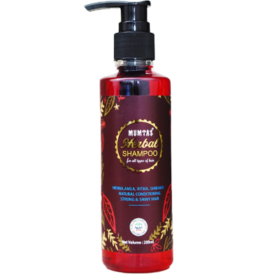 Mumtaz Herbal Shampoo - 200ml image