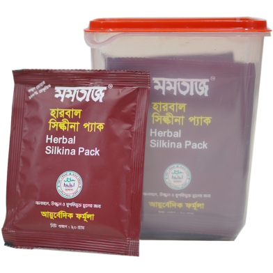 Mumtaz Herbal Silkina Pack - (3X20gm = 60gm) image