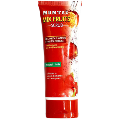 Mumtaz Mix Fruits Scrub - 70gm image