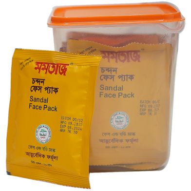 Mumtaz Sandal Face Pack - (3x20gm = 60gm) image
