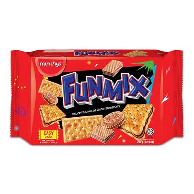Munchys Funmix Assorted Biscuits Pack 295gm image