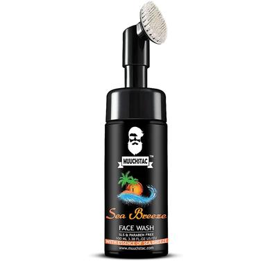 Muuchstac Sea Breeze Face Wash With Silicone Brush 100ml - Face Wash -262319652 image
