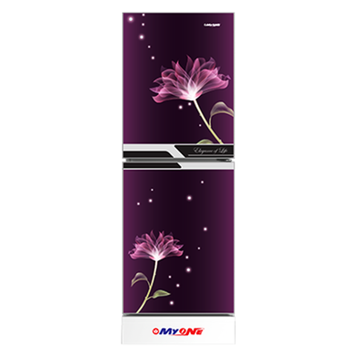 MYONE MY-175 Refrigerator - 175 Liter - Perfume Lily Black Match image