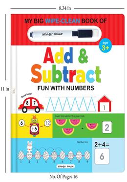 My Big Wipe And Clean Book of Add And Subtract