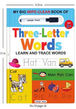 My Big Wipe And Clean Book of Three Letter Words