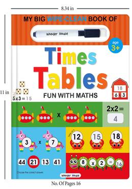 My Big Wipe And Clean Book of Times Tables