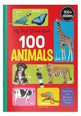 My First 100 Animals Stickers Book