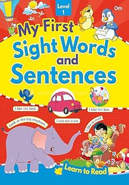 My First Sight Words and Sentences - Level - 1 image