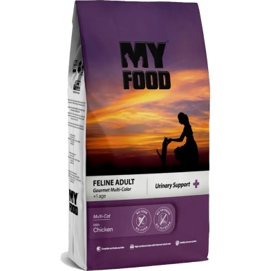 My Food Feline Adult Gourmeat Multi-Color Urinary Support Chicken 1.5 kg image