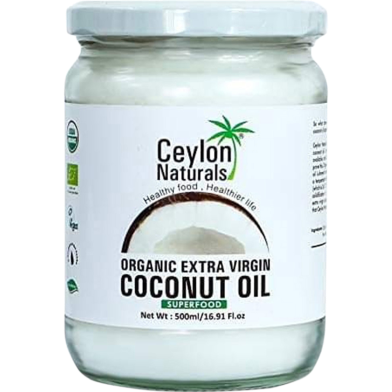 My Organic BD Ceylon Natural's Organic Extra Virgin Coconut Oil - 500 ml image