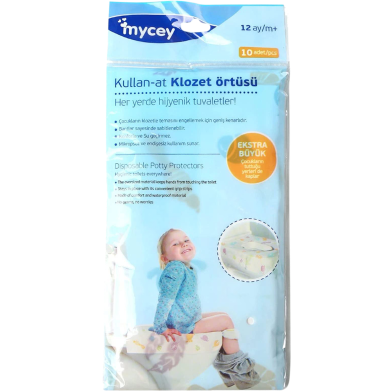 Mycey Disposable Potty Protectors - 10 pcs image