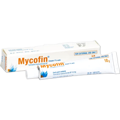 Mycofin 1 Percent 5 gm Cream 5 gm tube image