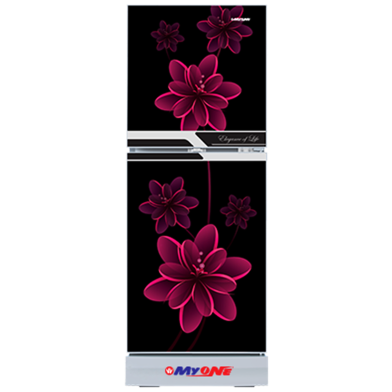 Myone MY-1F5G Magnificent Red Black Match Refrigerator-165 litter image