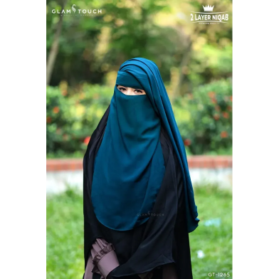 Glam Touch Naomi Two Layer Flap Niqab image