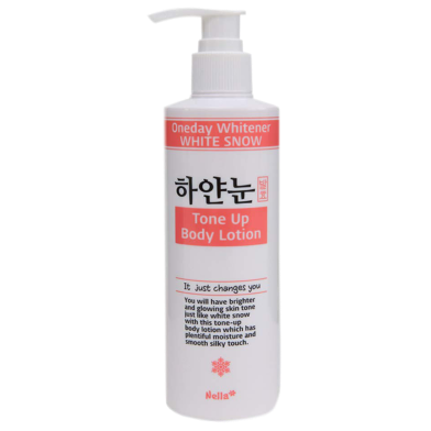 NELLA Oneday Whitener White Snow Fermented Tone Up Body Lotion 250 ml image