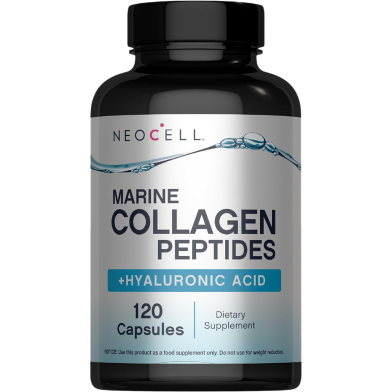 NEOCELL Marine Collagen Peptides Plus Hyaluronic Acid 120 Capsules image