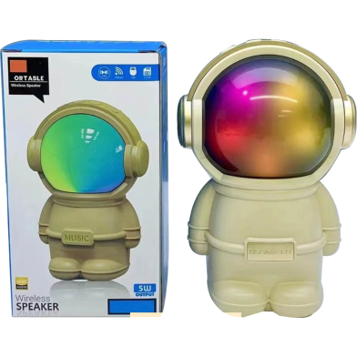 NEW 808 Astronaut Light Portable Radio Astronaut Smart BT Speaker Astronaut Design LED Night Light Music Speaker Any Colour image