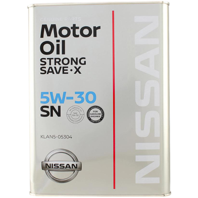 NISSAN Genuine Strong Save X 5W-30 Motor Oil 4L image