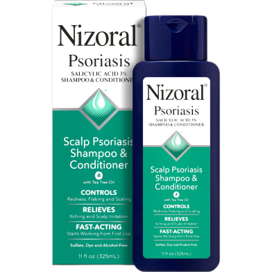NIZORAL Psoriasis Shampoo and Conditioner-Effective Scalp Psoriasis Treatment 11 Ounce-325ml image