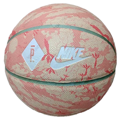 NIke Indoor/Outdoor High Quality Artificial Leather Basketball - Official Size And Weight , Made In China (basketball_nike1_p) Pink image
