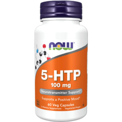 NOW 5-HTP 100 mg 60 Capsule image