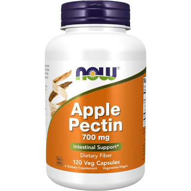 NOW Foods Apple Pectin 700 mg Dietary Fiber 120 Veg Capsules -522637571 image