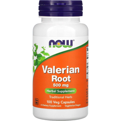 NOW Foods Valerian Root 500mg 100 Capsules -524736516 image
