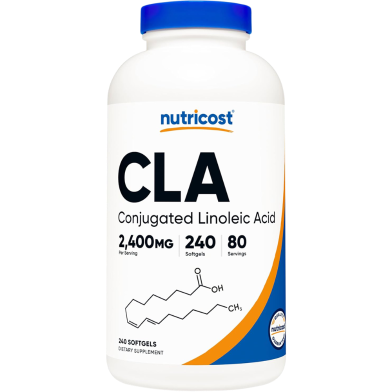NUTRICOST CLA (Conjugated Linoleic Acid) 800 mg, 240 Softgels image