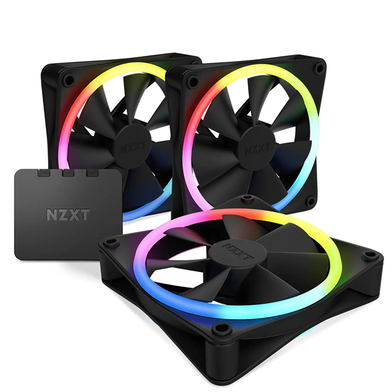 NZXT F120 RGB DUO Triple Pack - Dual-Sided RGB Fan | Rokomari