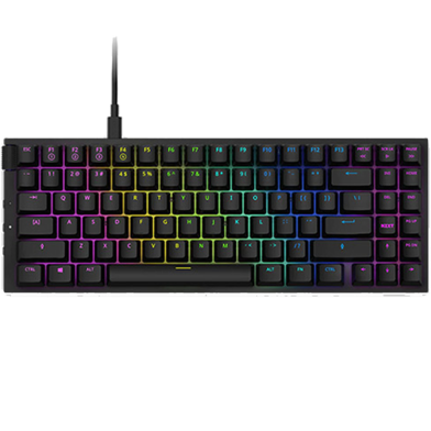 NZXT Function Mini TKL (KB-175US-BR) Red Switch Compact Mechanical Keyboard - Black image