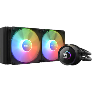 NZXT Kraken 240 RGB AIO Liquid CPU Cooler - 240mm With LCD Display image