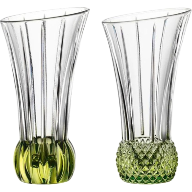 Nachtmann Crystal Spring Flower Vase 2 pcs set Green image