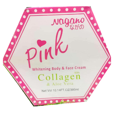 Nagano Whitening Body And Face Cream 300 ml image