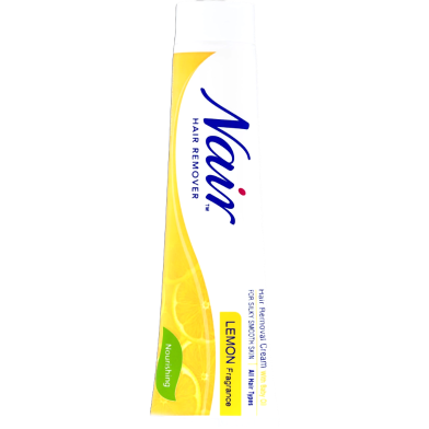 Nair Lemon Fragrance Legs Body Hair Removal Cream 110gm image