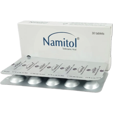 Namitol 200 Mg Tablet 10's Strip image
