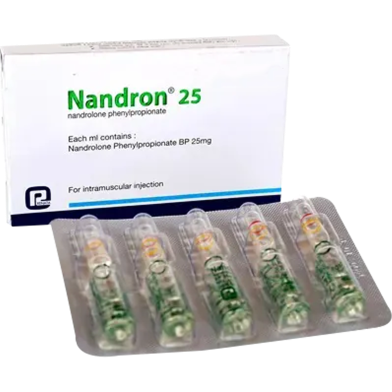 Nandron 25 mg/ml IM Injection 1 ml Ampoule image