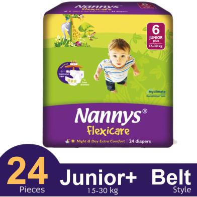 Nannys Flexicare Premium Belt System Diaper (XXL Size) (15-30kg) (24 pcs) image