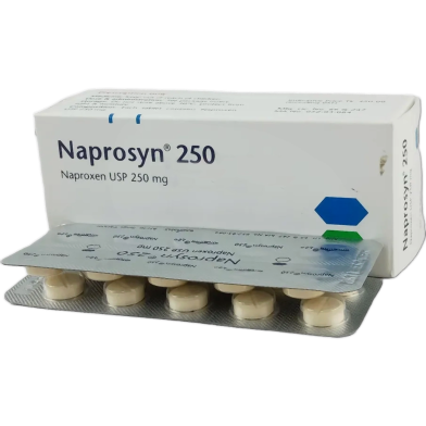 Naprosyn 250 mg Tablet 10's Strip image