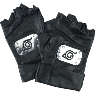 Naruto Exclusive Kakashi Hand Gloves Costumes KIT for Anime Cosplay and event. Naruto Costume Set image
