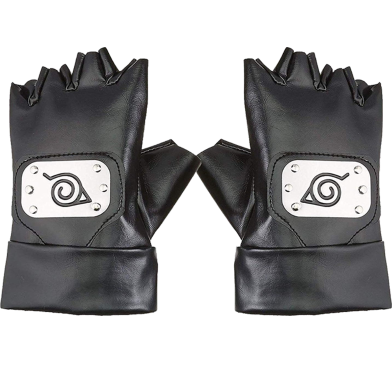 Naruto Exclusive Kakashi Hand Gloves Costumes KIT for Anime Cosplay and event. Naruto Costume Set image