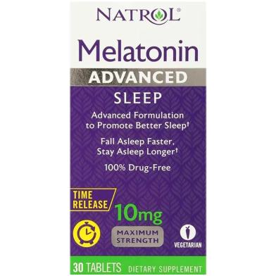 Natrol Advanced Sleep Melatonin 10mg - 100 Counts -337324313 image