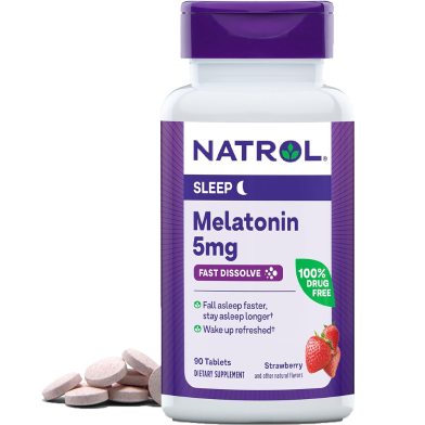 Natrol Sleep Melatonin 5 mg 90 Tablets -423935619 image