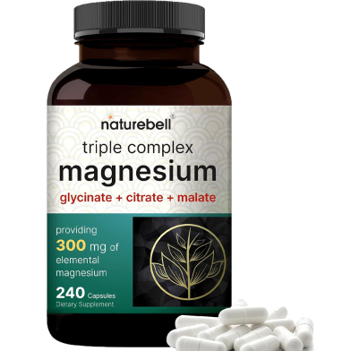 NatureBell Triple Complex Magnesium 300mg 240 Capsules -373182815 image