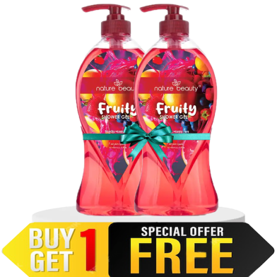 Nature Beauty Fruity Shower Gel 500ml (Buy 1 Get 1 FREE) image