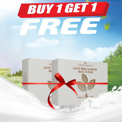 Nature Beauty Hand-made Beauty Bar (Goat Milk) 115 gm (Buy 1 Get 1 FREE) image