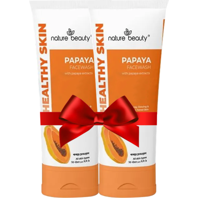 Nature Beauty Papaya Face Wash (Buy 01 Get 01 free ) image