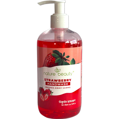 Nature Beauty Strawberry Hand Wash 370ml image