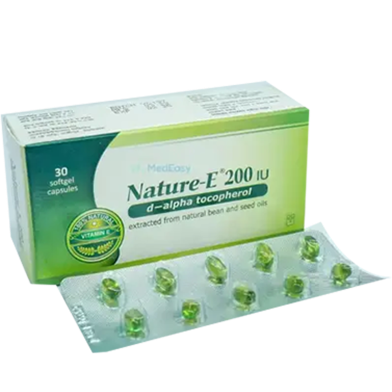 Nature-E 200 IU - 10's Strip Capsule image