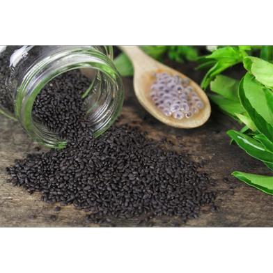 Nature Leaf Basil Seed (Tokma Dana) Whole - 200 gm Pack Slide 2