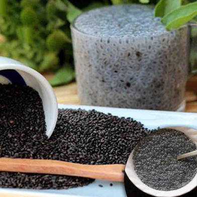 Nature Leaf Basil Seed (Tokma Dana) Whole - 200 gm Pack Slide 4
